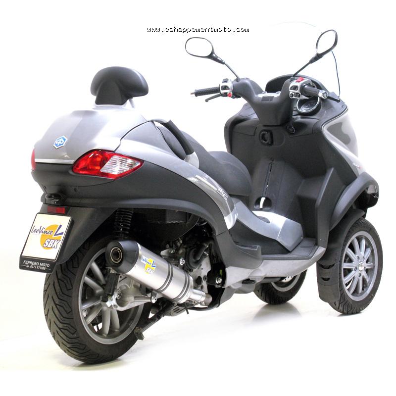 echappement moto PIAGGIO MP3 400 leovince LV ONE FD-8490_2
